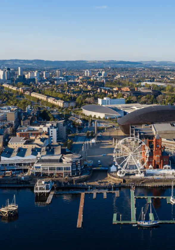 DM cardiff aerial view