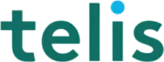 The logo of Telis, featuring the word 'telis' in lowercase letters with a blue dot above the 'i', set against a transparent background.